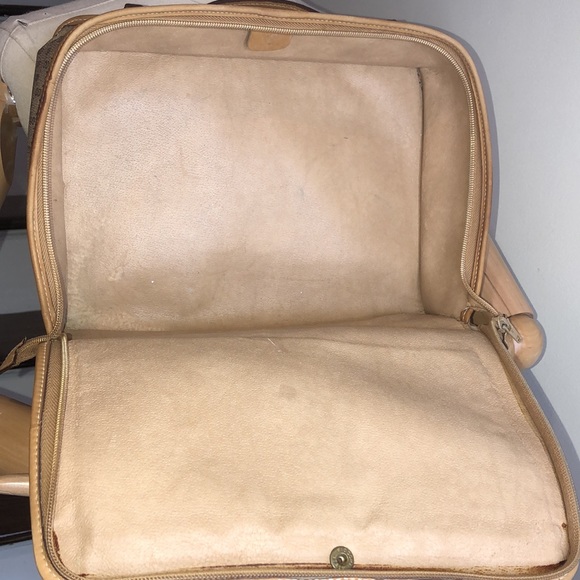 GUCCI Micro GG Sherry Line Top Handle Travel Case Shaving Kit Leather Lining VTG - Picture 10 of 16